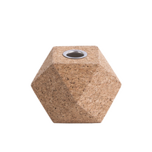 Load image into Gallery viewer, Hexagonal Cork Candle Holder - ad&amp;i