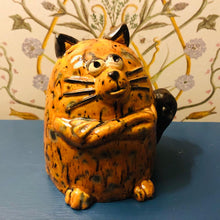 Load image into Gallery viewer, Ceramic Grumpy Cat Figurine - ad&amp;i