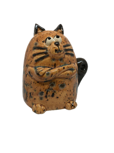 Ceramic Grumpy Cat Figurine - ad&i