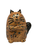 Load image into Gallery viewer, Ceramic Grumpy Cat Figurine - ad&amp;i