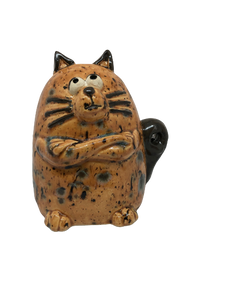 Ceramic Grumpy Cat Figurine - ad&i
