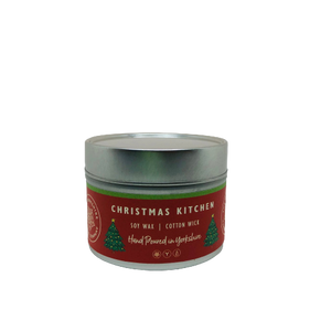 The Yorkshire Candle Co Christmas Soy Wax Small Tin Candle - ad&i