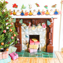 Load image into Gallery viewer, Christmas Angel Concertina Garland - ad&amp;i