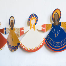 Load image into Gallery viewer, Christmas Angel Concertina Garland - ad&amp;i