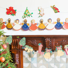 Load image into Gallery viewer, Christmas Angel Concertina Garland - ad&amp;i