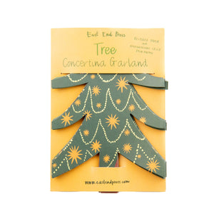 Christmas Tree Concertina Garland - ad&i