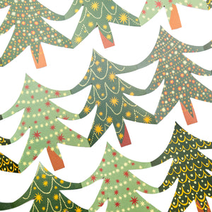 Christmas Tree Concertina Garland - ad&i