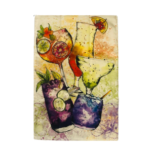 Cocktails Print Tea Towel - ad&i