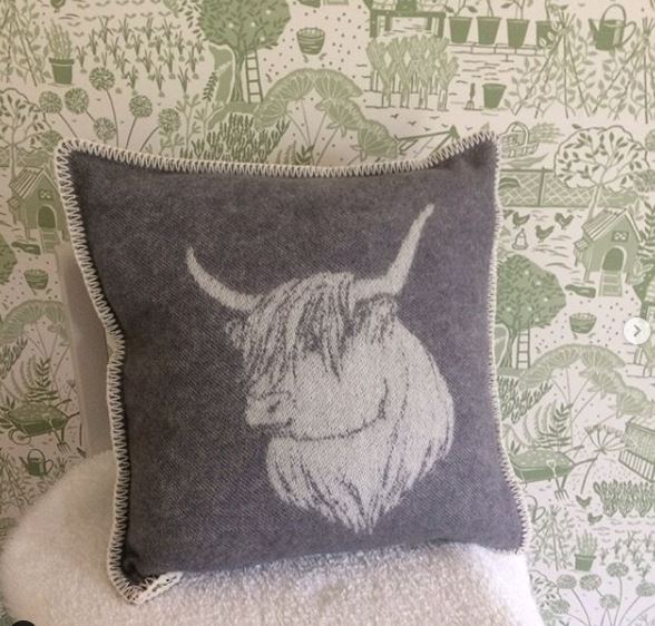 Highland Cow Cushion - ad&i