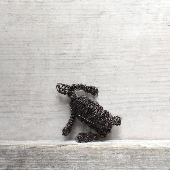 Decorative Rusty Wire Hare - ad&i