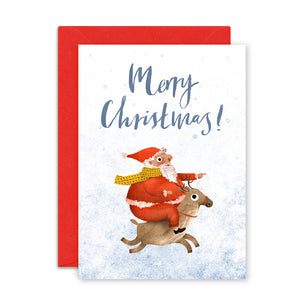 Merry Christmas Card by Emily Nash - ad&i
