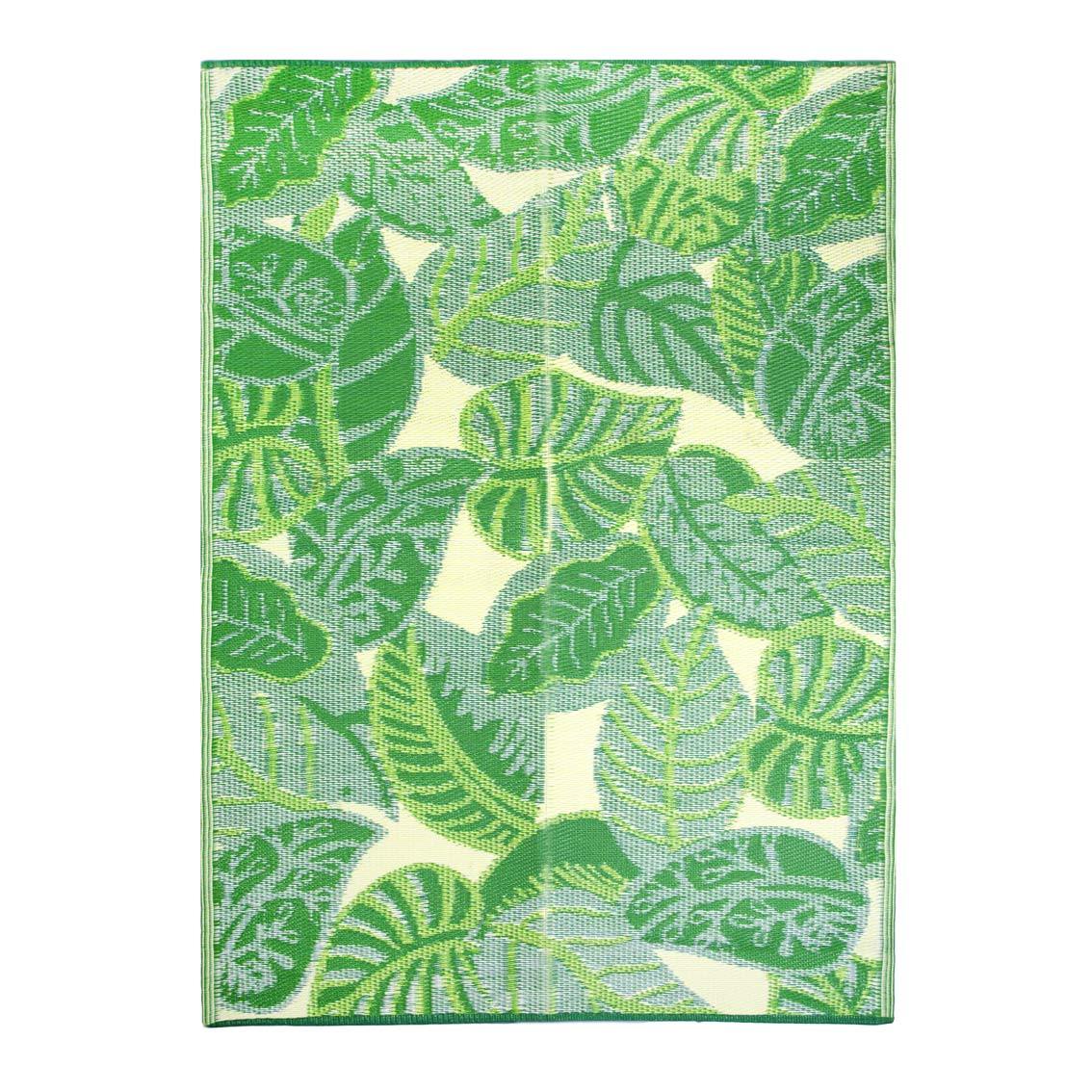 Tropical Palm Leaf Outdoor Rug-ad&i