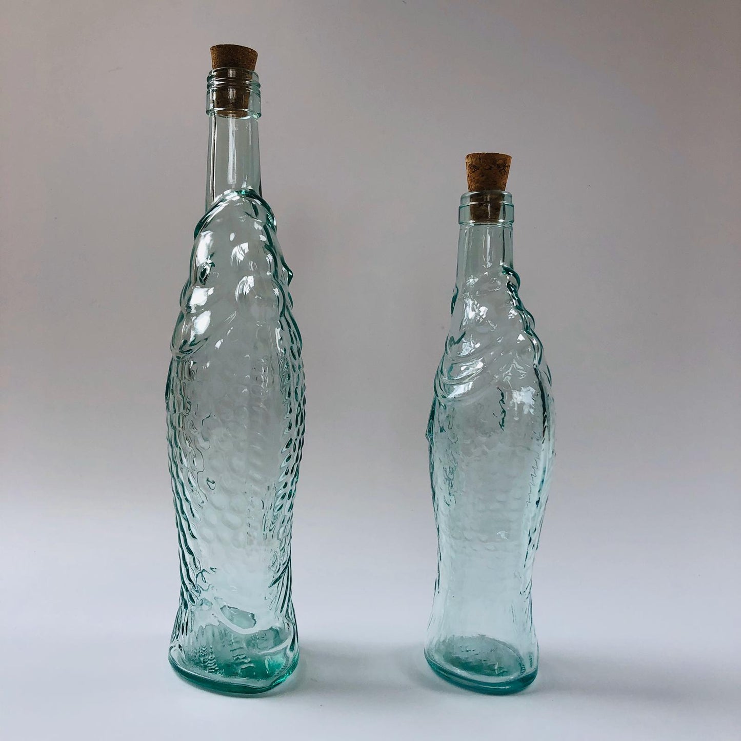Italian Glass Fish Bottles - ad&i