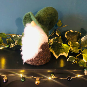 Green Decorative Felt Father Christmas - ad&i