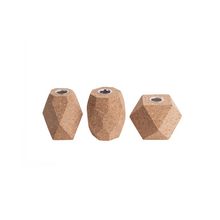 Load image into Gallery viewer, Hexagonal Cork Candle Holder - ad&amp;i