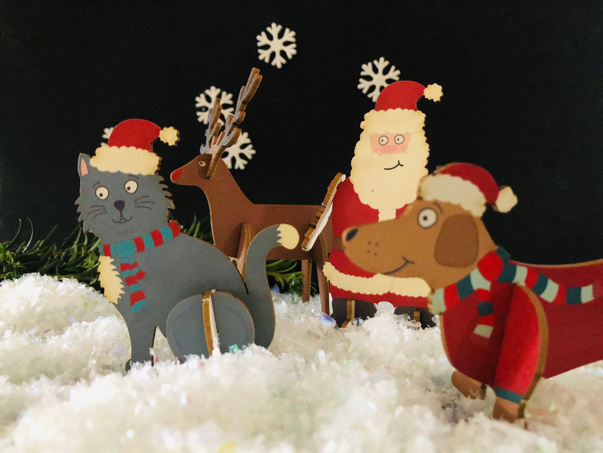 Pop Out Father Christmas Card - ad&i