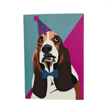 Load image into Gallery viewer, Daisy the Basset Hound Greeting Card - ad&amp;i