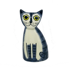 Load image into Gallery viewer, Grey Tabby Cat Money Box - ad&amp;i
