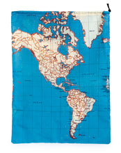 Load image into Gallery viewer, Travel Map Laundry Bags Set of 4 - ad&amp;i