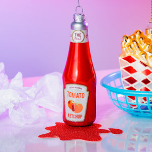 Tomato Ketchup Christmas Tree Bauble - ad&i
