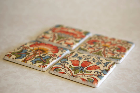 Lotus Flower Coasters  - Set of Four - ad&i