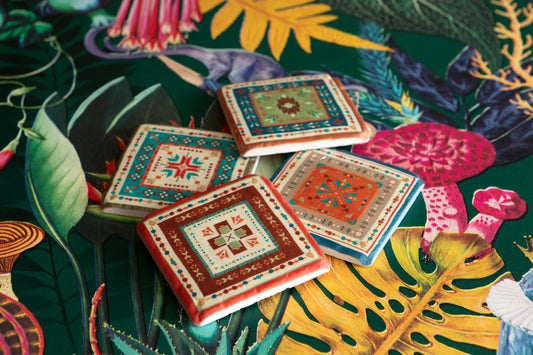 Aztec Coasters  - Set of Four - ad&i