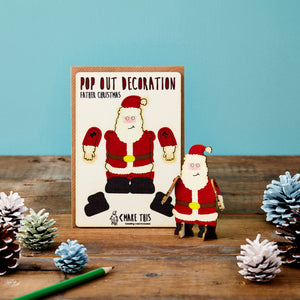 Pop Out Father Christmas Card - ad&i