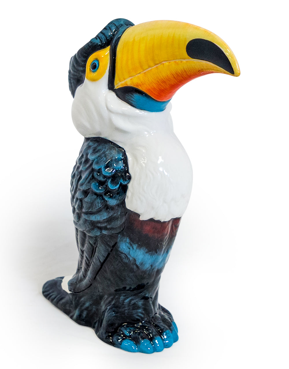 Large Ceramic Toucan Head Vase - ad&i