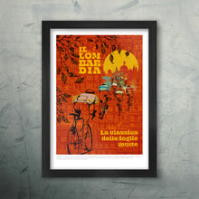 Load image into Gallery viewer, Lombardia - Cycling Race of the Falling Leaves A3 Poster Print - ad&amp;i