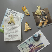 Load image into Gallery viewer, Goat Yoga Magnets Set Of Five-ad&amp;i