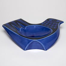 Load image into Gallery viewer, Magpie x Hornsea Large Blue Bird Dish - ad&amp;i