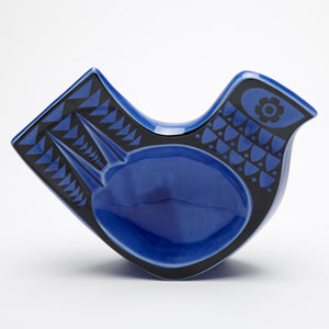 Magpie x Hornsea Large Blue Bird Dish - ad&i