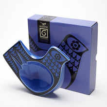 Load image into Gallery viewer, Magpie x Hornsea Large Blue Bird Dish - ad&amp;i