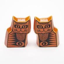 Load image into Gallery viewer, Magpie x Hornsea Orange Cat Salt and Pepper Shaker Set - ad&amp;i