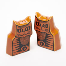 Load image into Gallery viewer, Magpie x Hornsea Orange Cat Salt and Pepper Shaker Set - ad&amp;i
