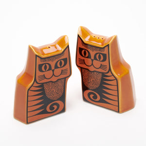 Magpie x Hornsea Orange Cat Salt and Pepper Shaker Set - ad&i