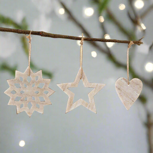 Marble Christmas Tree Decoration-ad&i