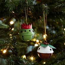 Load image into Gallery viewer, Brussel Sprout Hanging Bell Christmas Tree Bauble - ad&amp;i