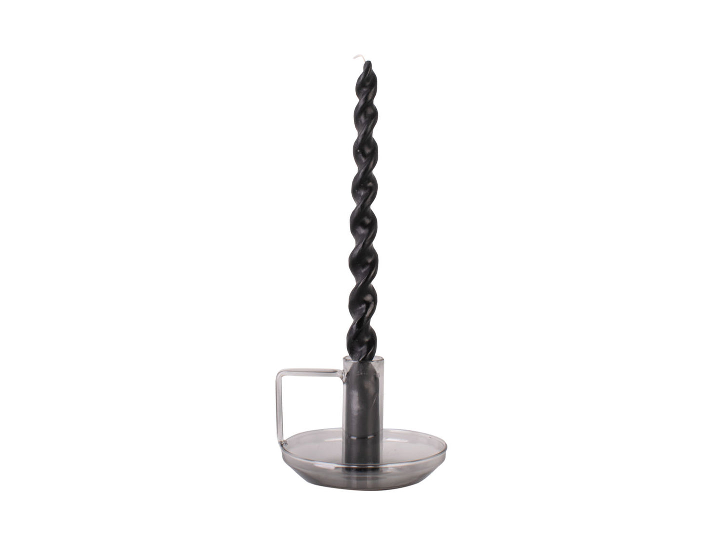 Modern Light Glass Candlestick Holder - ad&i