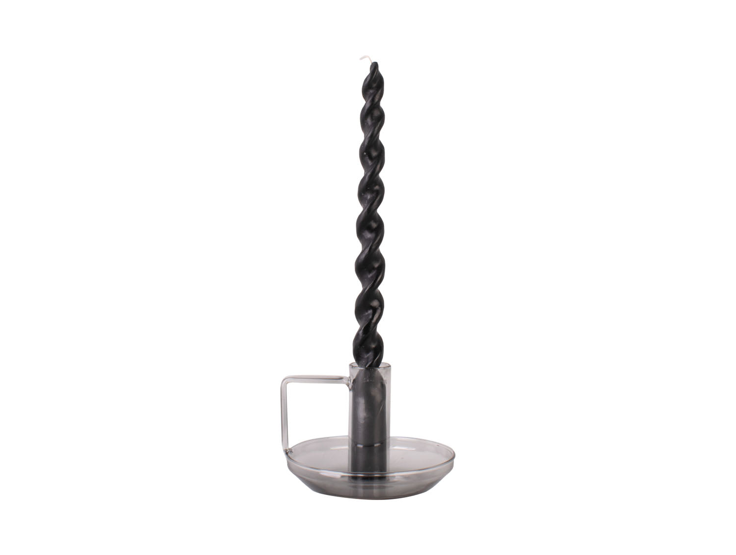 Modern Light Glass Candlestick Holder - ad&i