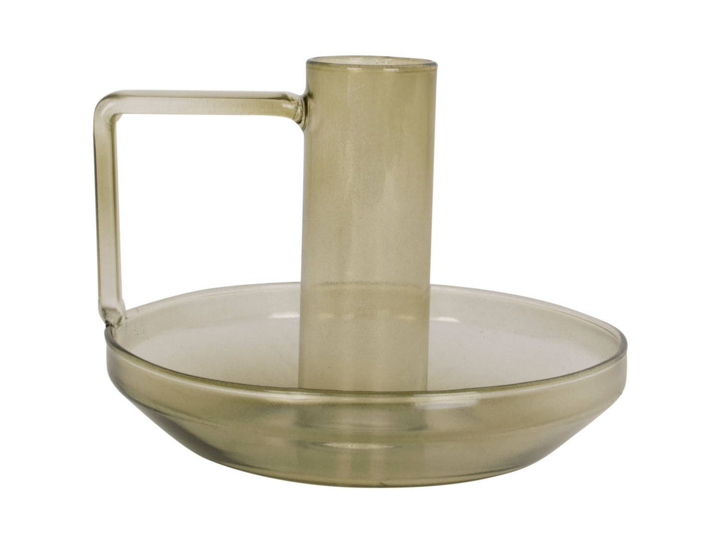 Modern Light Glass Candlestick Holder - ad&i