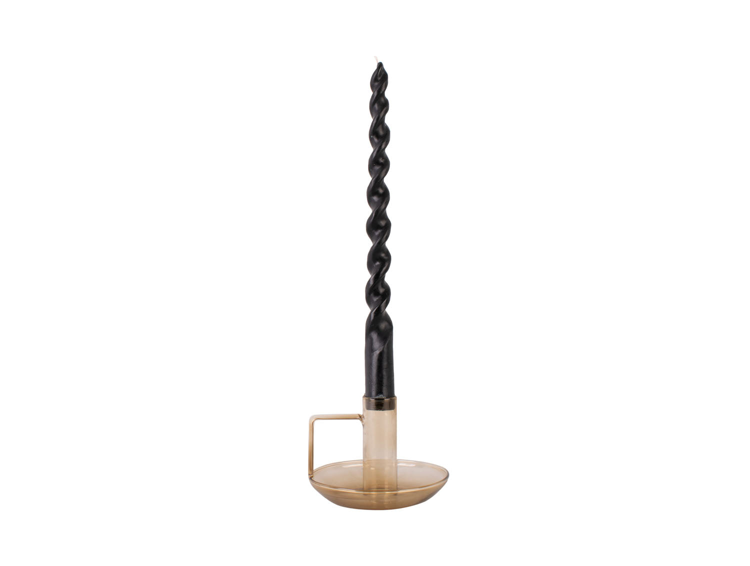 Modern Light Glass Candlestick Holder - ad&i
