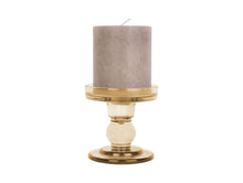 Load image into Gallery viewer, Glass Art Coloured Glass Candlestick Holder - ad&amp;i