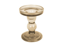 Load image into Gallery viewer, Glass Art Coloured Glass Candlestick Holder - ad&amp;i