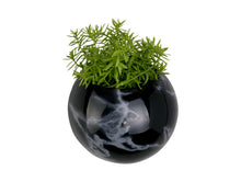 Load image into Gallery viewer, Marble Effect Globe Wall Ceramic Plant Pot - ad&amp;i