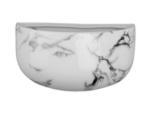 Load image into Gallery viewer, Marble Effect Oval Wall Ceramic Plant Pot - ad&amp;i
