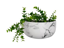 Load image into Gallery viewer, Marble Effect Oval Wall Ceramic Plant Pot - ad&amp;i