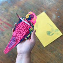 Load image into Gallery viewer, Parrot Greetings Card-ad&amp;i