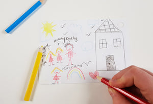 DIY Shrink Drawing Keyring Kit-ad&i