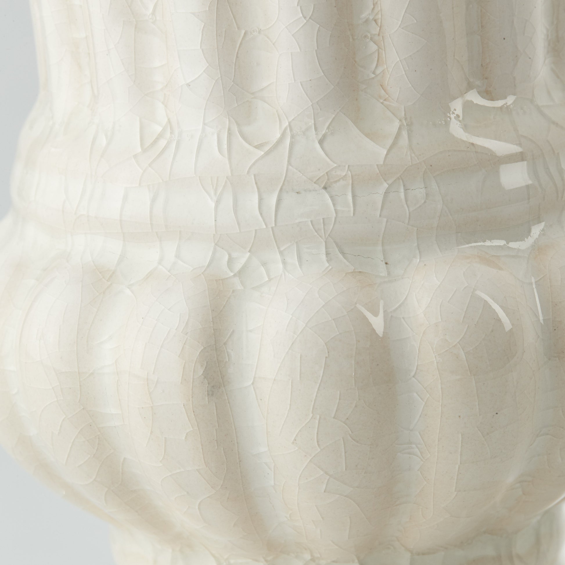 Off White Rosamund Ceramic Flower Vase - ad&i